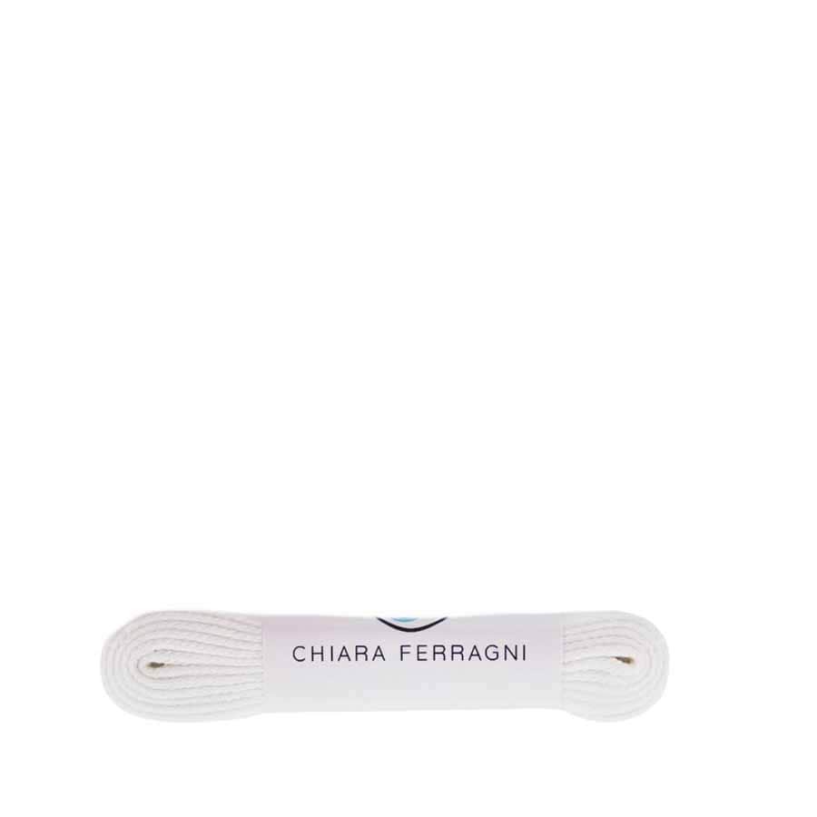 Chiara Ferragni sneakers CF1 white blu aquarius