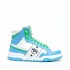 Chiara Ferragni sneakers CF1 high white blue green