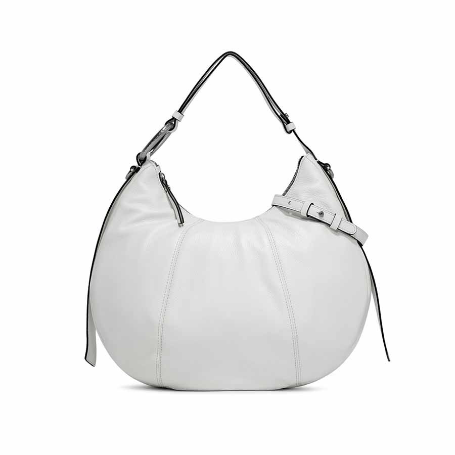 GIANNI CHIARINI borsa a spalla OASI con tracolla in pelle MILK Colore MA071  LATTE