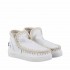 Mou mini eskimo tronchetto donna sneaker pelle cocco COCWHI