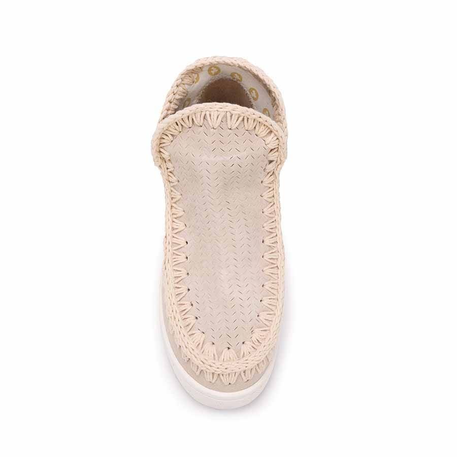Mou mini eskimo tronchetto donna sneaker camoscio traforato CHLK