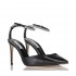Ninalilou sandal Love chanel ankle rhinestones