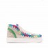 Mou mini eskimo ankle boot woman sneaker perforated suede Multicolor CHLK