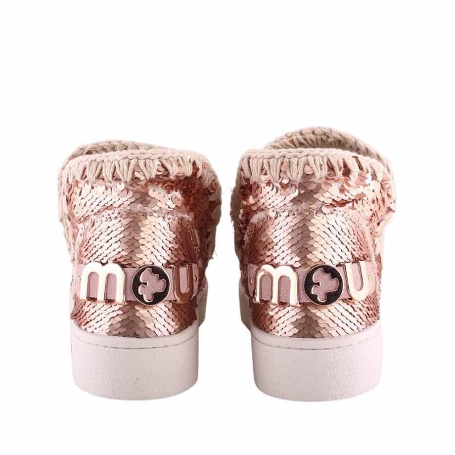 Mou mini eskimo tronchetto donna sneaker paillettes SEQRG