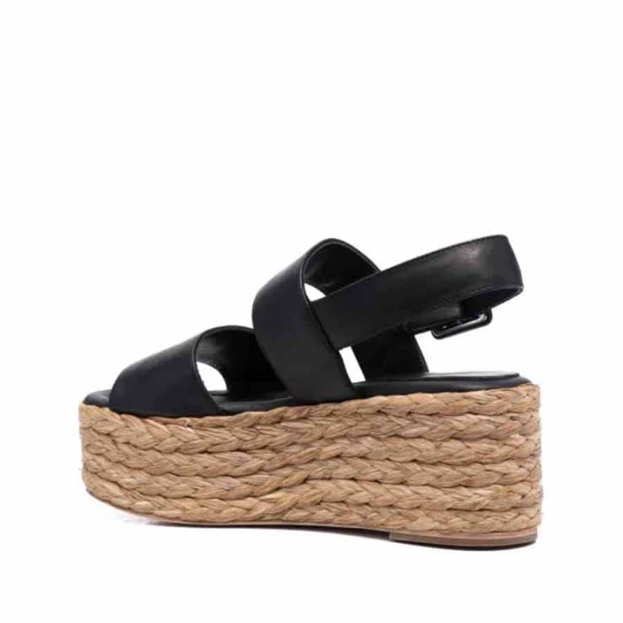 Paloma Barcelò wedge sandal Chaco napa silk black