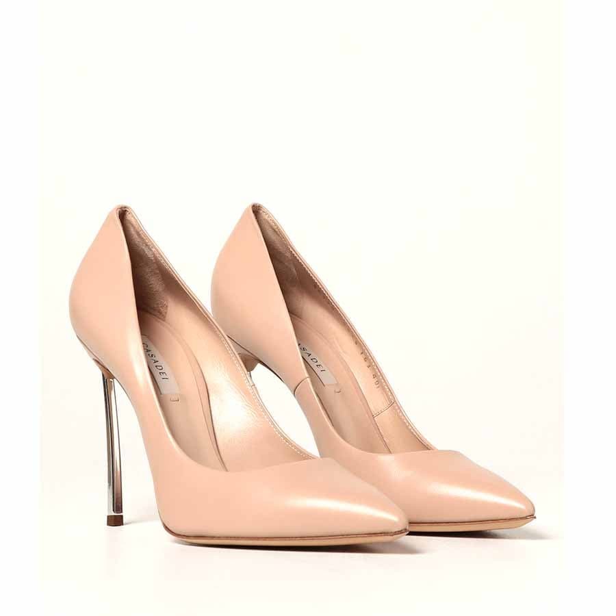 Casadei decoltè donna Blade pelle minorca cipria