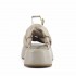 Coral Blue tubular wedge sandal