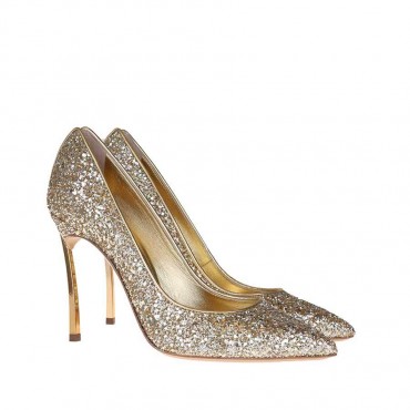 Casadei 2025 gold heels