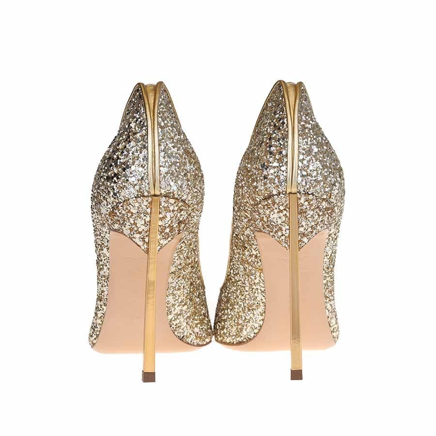 Casadei Blade glitter woman pumps Stargate Goldust