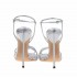 Casadei Blade Firenze silver sandal