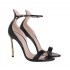 Casadei Cappa Blade black sandal