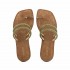 CB Fusion Hotfix gold thong sandal
