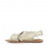 Coral Blue sandalo flat intreccio