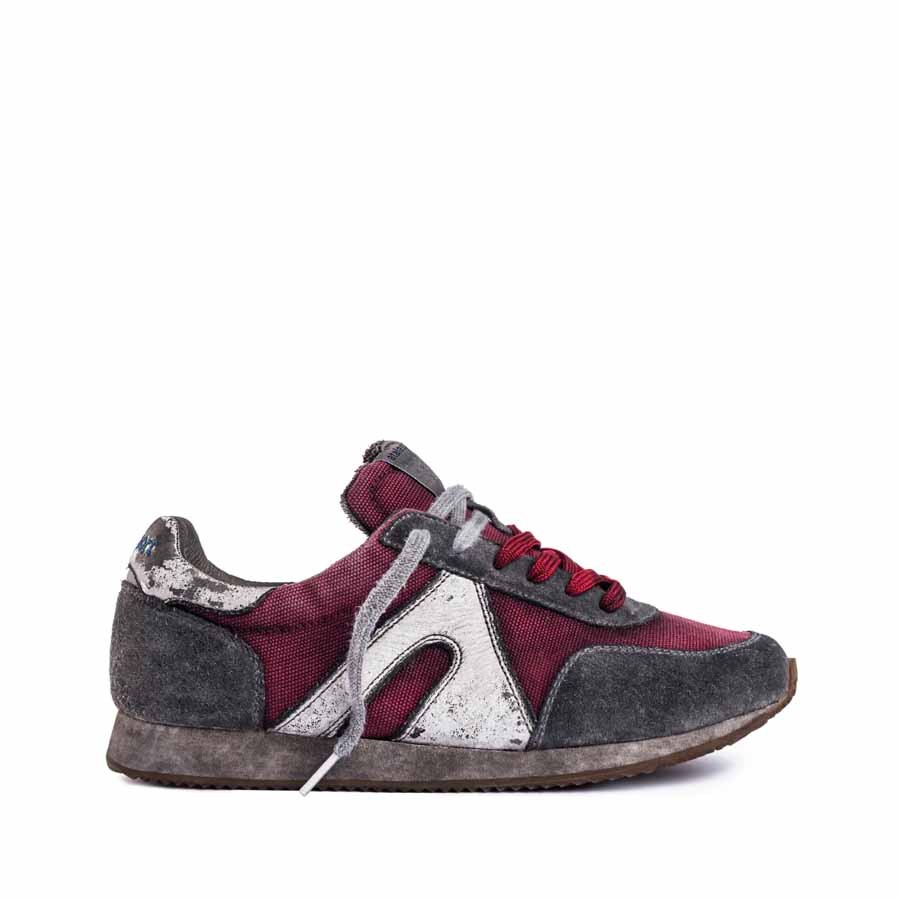 Sneakers uomo ATALA SPORT Super Canvas Dirty - Red / Grey Colore Rosso  Numero di scarpa EU 42