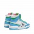 Chiara Ferragni sneakers CF1 high white blue green