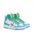 Chiara Ferragni sneakers CF1 high white blue green