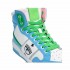 Chiara Ferragni sneakers CF1 high white blue green