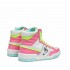 Chiara Ferragni sneakers CF1 high white Pink yellow