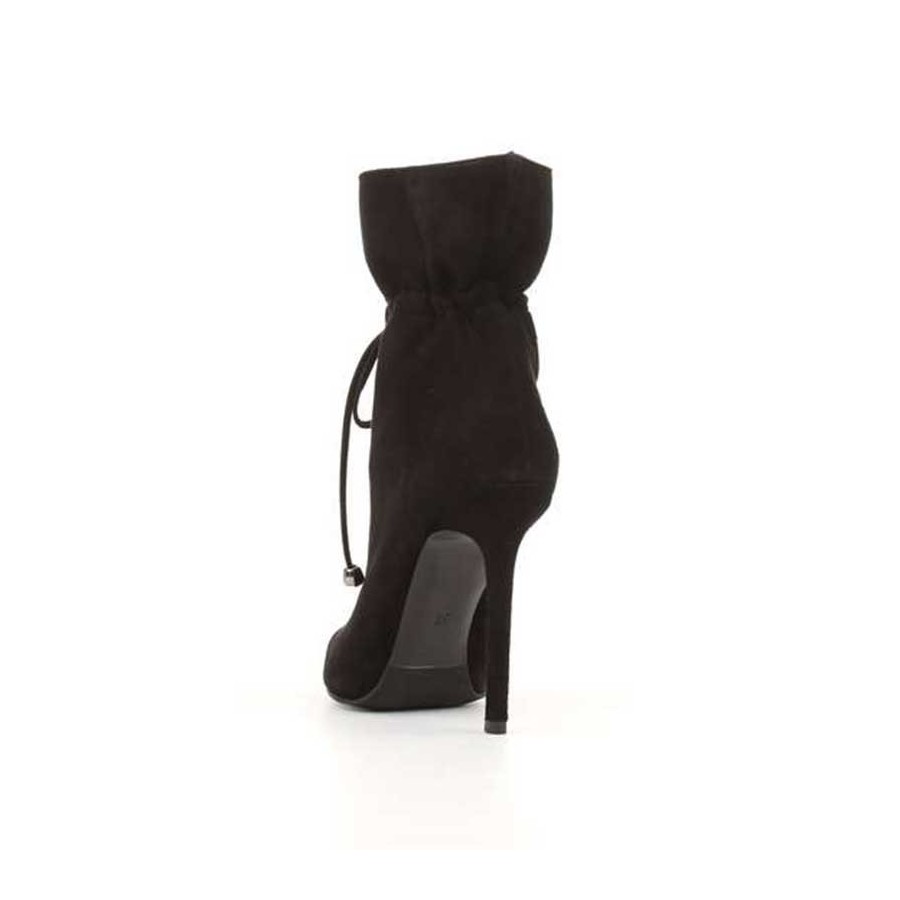 Marc ellis 6066 tronchetto donna camoscio nero