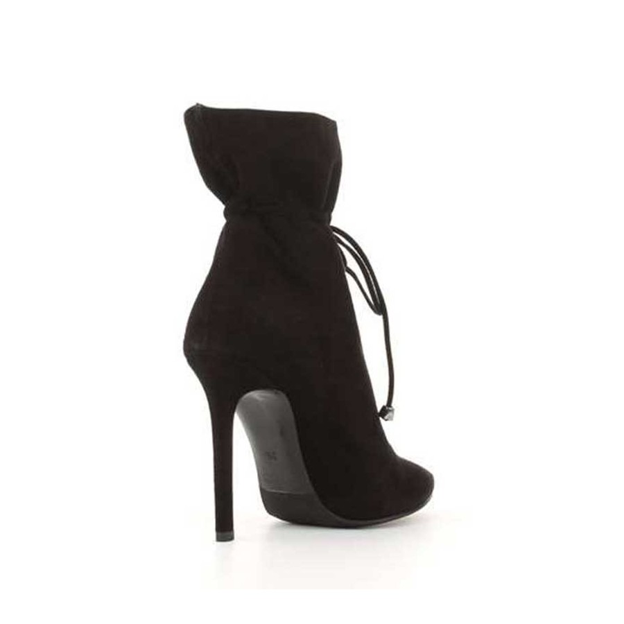 Marc ellis 6066 tronchetto donna camoscio nero