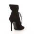Marc ellis 6066 tronchetto donna camoscio nero