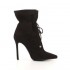 Marc ellis 6066 tronchetto donna camoscio nero