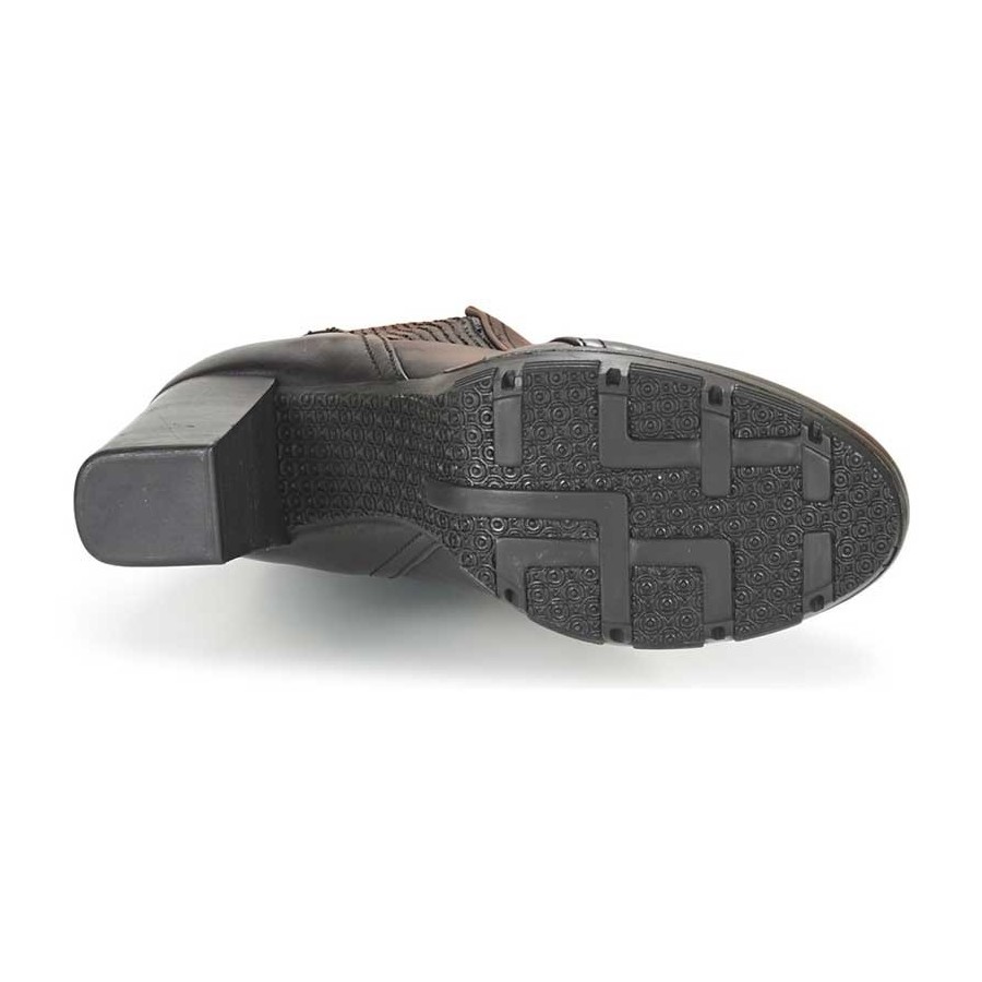 MJUS-183201 tronchetto donna colore pepe