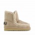 Mou eskimo 18 ankle boot Glitter logo beige CAM