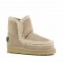 Mou eskimo 18 tronchetto Glitter logo beige CAM