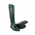 Rago collection crocodile print leather boots