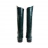 Rago collection crocodile print leather boots