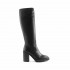Rago collection stivale donna tubo plat roccia tacco gommato
