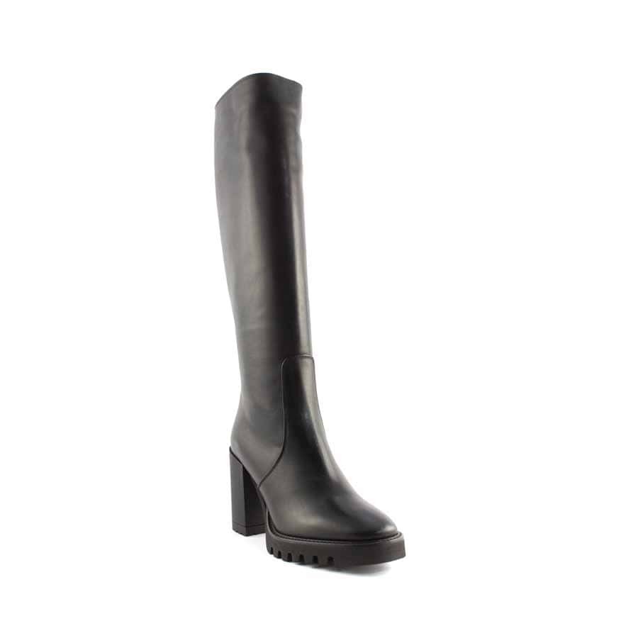 Rago collection stivale donna tubo plat roccia tacco gommato