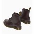 Dr.Martens anfibio donna 1460 Smooth Burgundy 8 Eye Z Welt