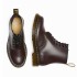 Dr.Martens anfibio donna 1460 Smooth Burgundy 8 Eye Z Welt