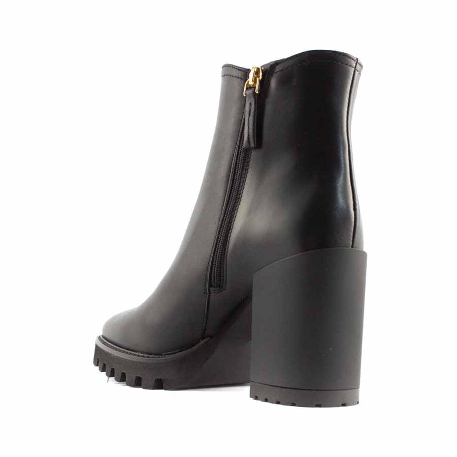 Rago collection black calfskin ankle boot