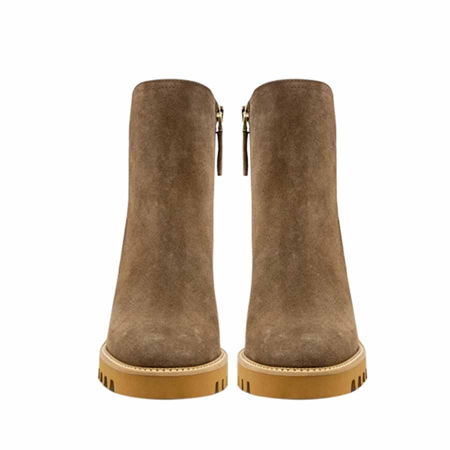 Rago collection tronchetto camoscio noce