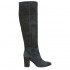 Carmens-38063 STIVALI DUKE IN CAMOSCIO NERO