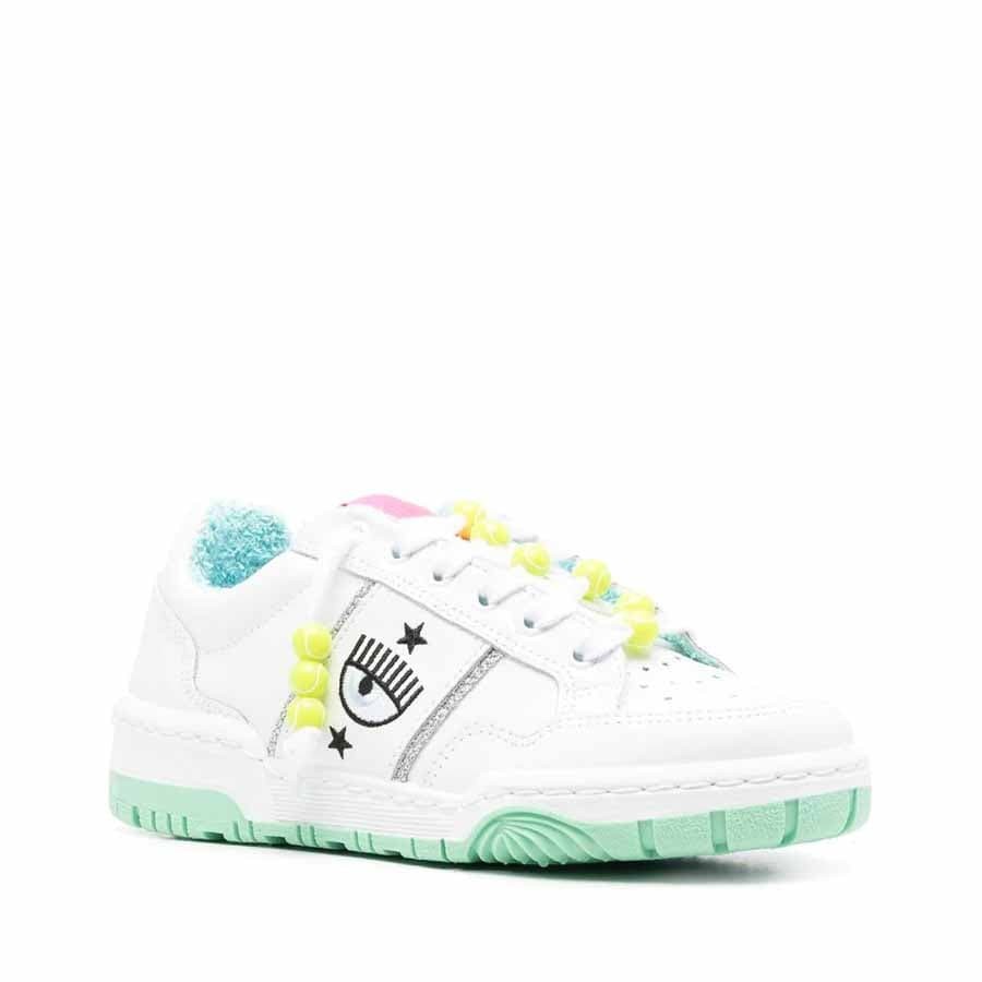 Chiara Ferragni sneakers CF1 low white Tennis