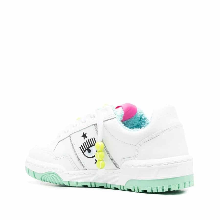 Chiara Ferragni sneakers CF1 low white Tennis