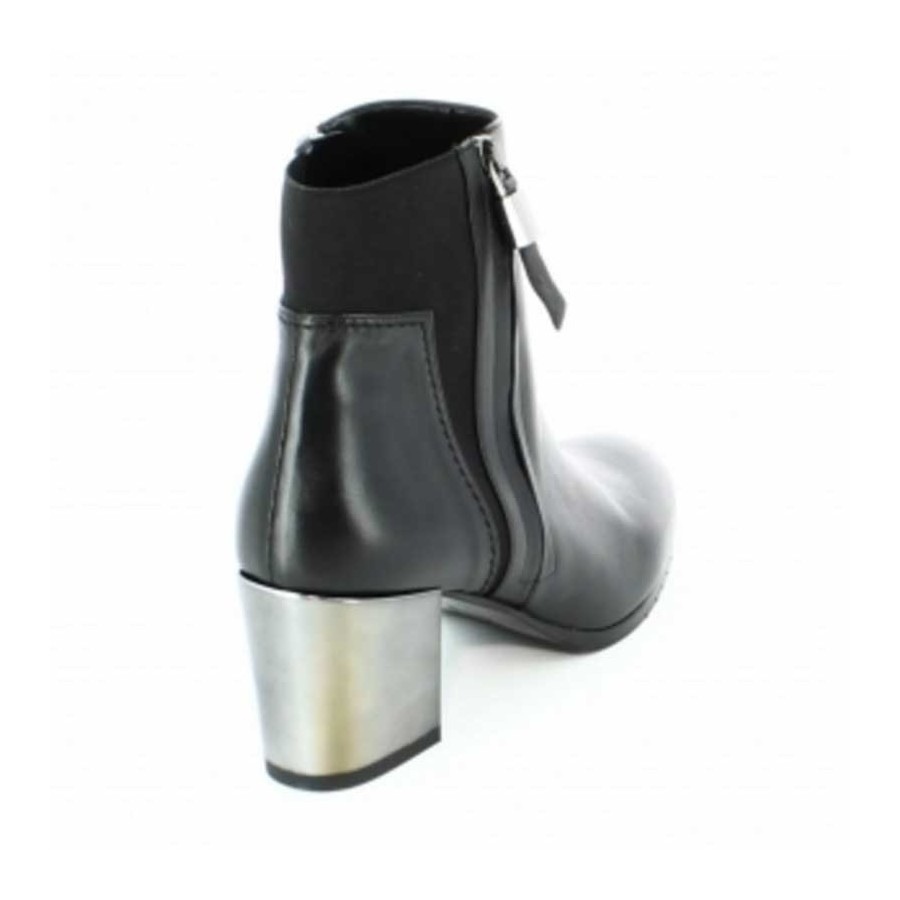 Albano 6174 tronchetto donna pelle nero