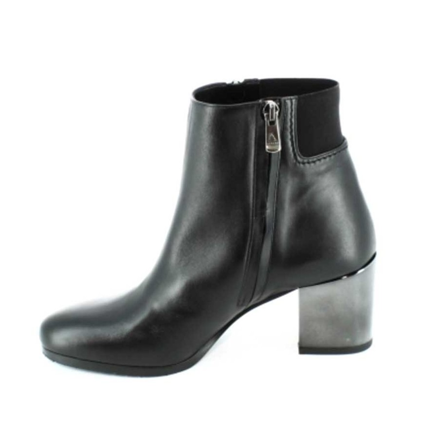 Albano 6174 tronchetto donna pelle nero
