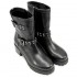 Albano 6095 tronchetto in pelle donna Biker