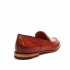 PANTANETTI mocassino donna rosso bruciato