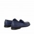PANTANETTI indigo woman's moccasin (navy blue)