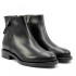 Albano 6090 tronchetto donna pelle nero catene