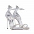 Casadei sandal Cappa Blade Hollywood Crystal Silver