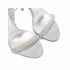 Casadei sandal Cappa Blade Hollywood Crystal Silver