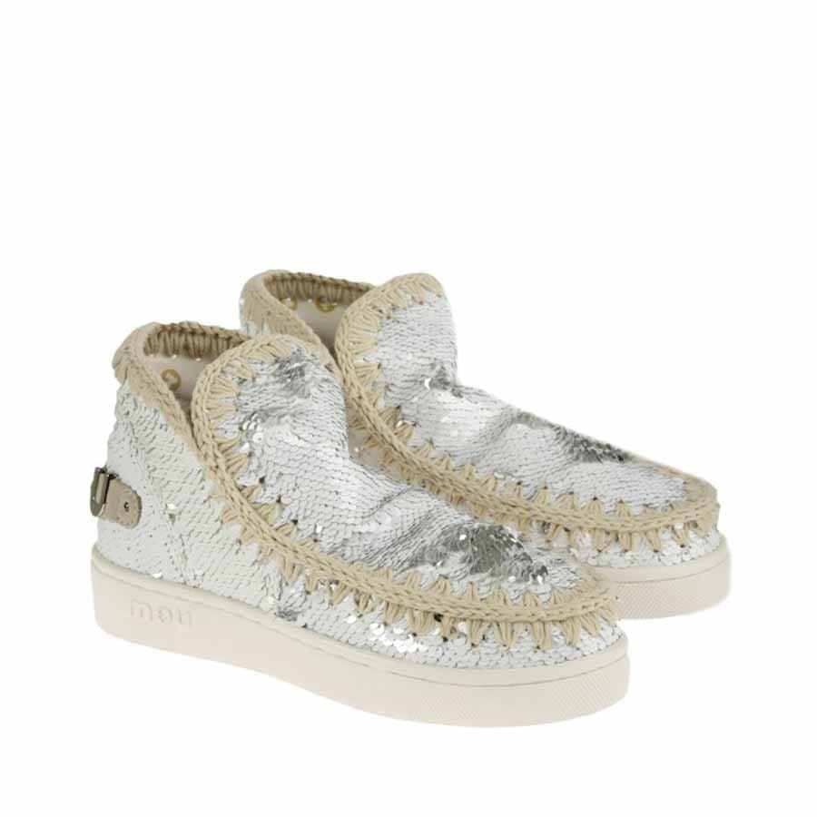 Mou eskimo summer tronchetto donna sneaker paillettes WHISIL