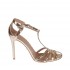 Sergio Levantesi sandal Aspis pink platinum Rita